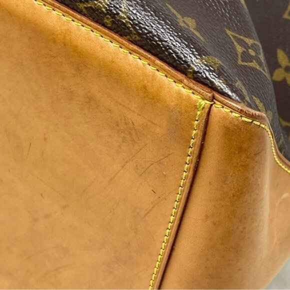 306 Pre owned Auth Louis Vuitton Monogram Cabas Mezzo Shoulder Tote Bag DU0013 - Picture 4 of 16